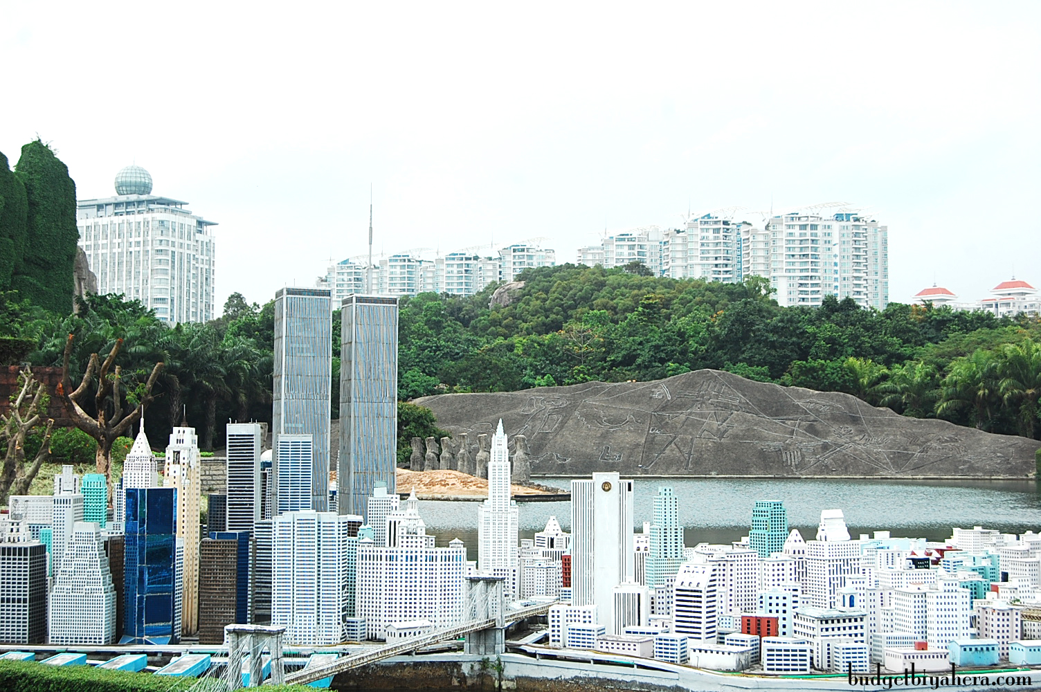 Skyscrapers of the Manhattan borough of New York