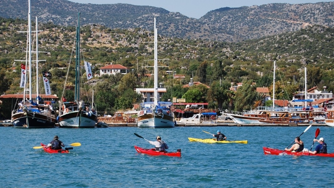 Sea kayaking kekova