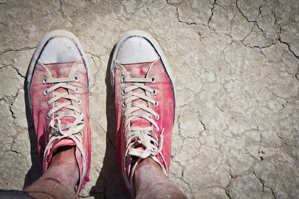 Bring good shoes you don't mind getting ruined