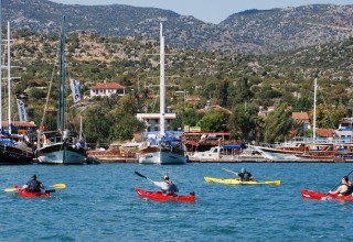 Sea kayaking kekova